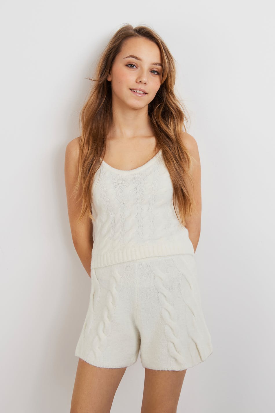 S knitted shorts