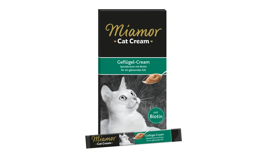 Miamor Katzensnack Cat Cream Geflügel-Cream 90 g