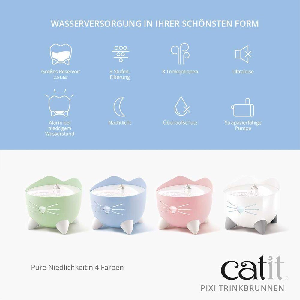 Catit Trinkbrunnen PIXI Trinkbrunnen - Mintgrün