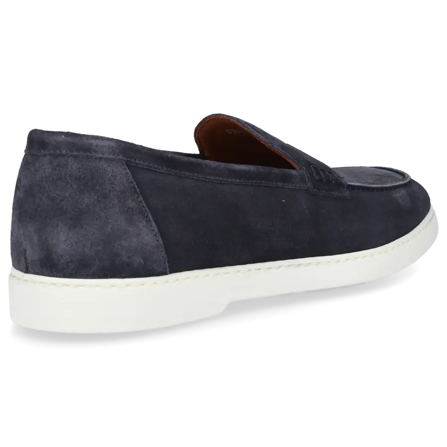 Doucal's - Loafer 3275 Veloursleder - blau