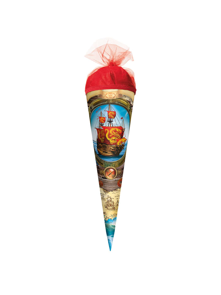 ROTH Geschenk-Schultüte klein Piratenschiff 50 cm in Bunt günstig kaufen onesize