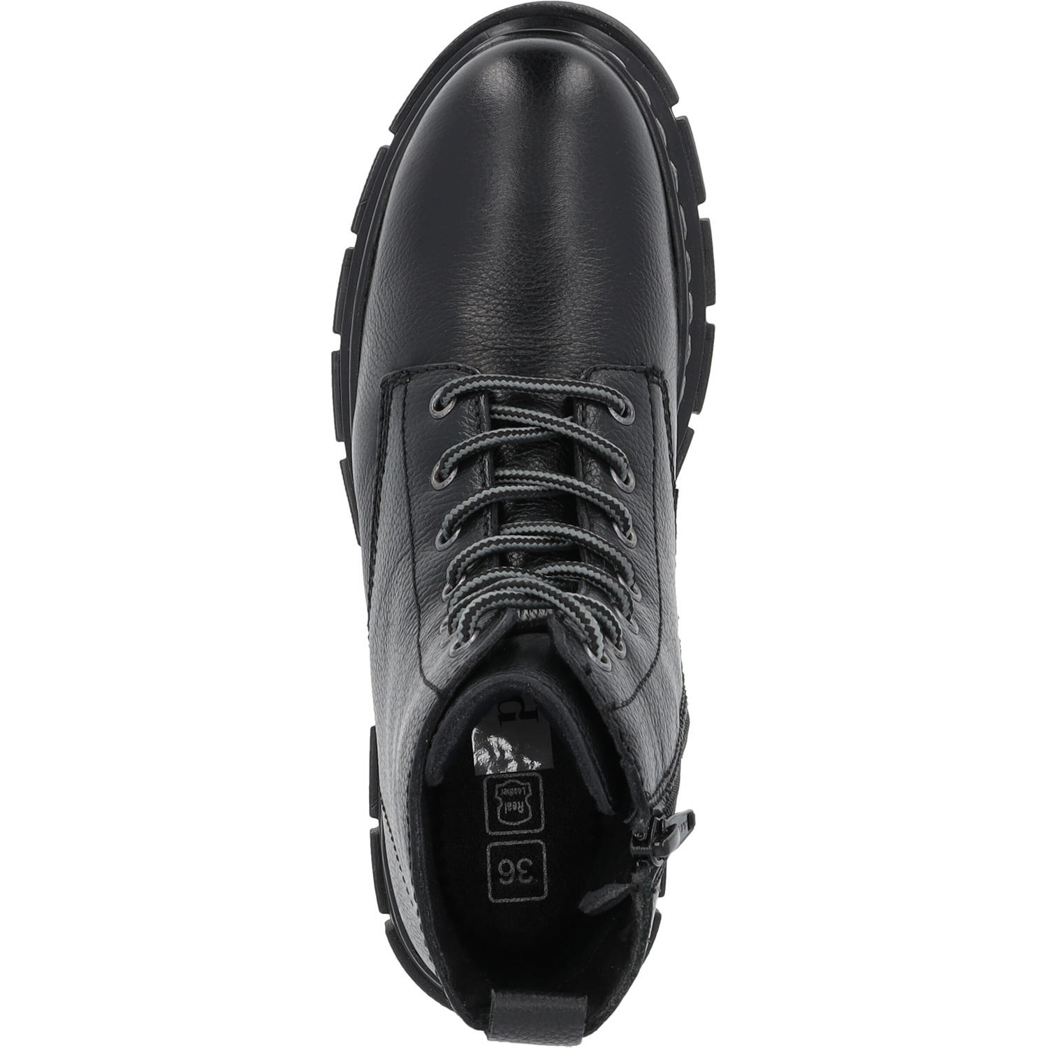 Palado Surcul, Schnürstiefeletten, Damen, Schwarz