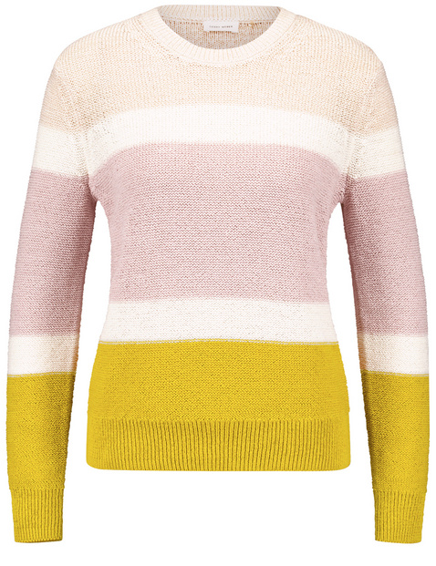 Pullover mit Colourblocking
