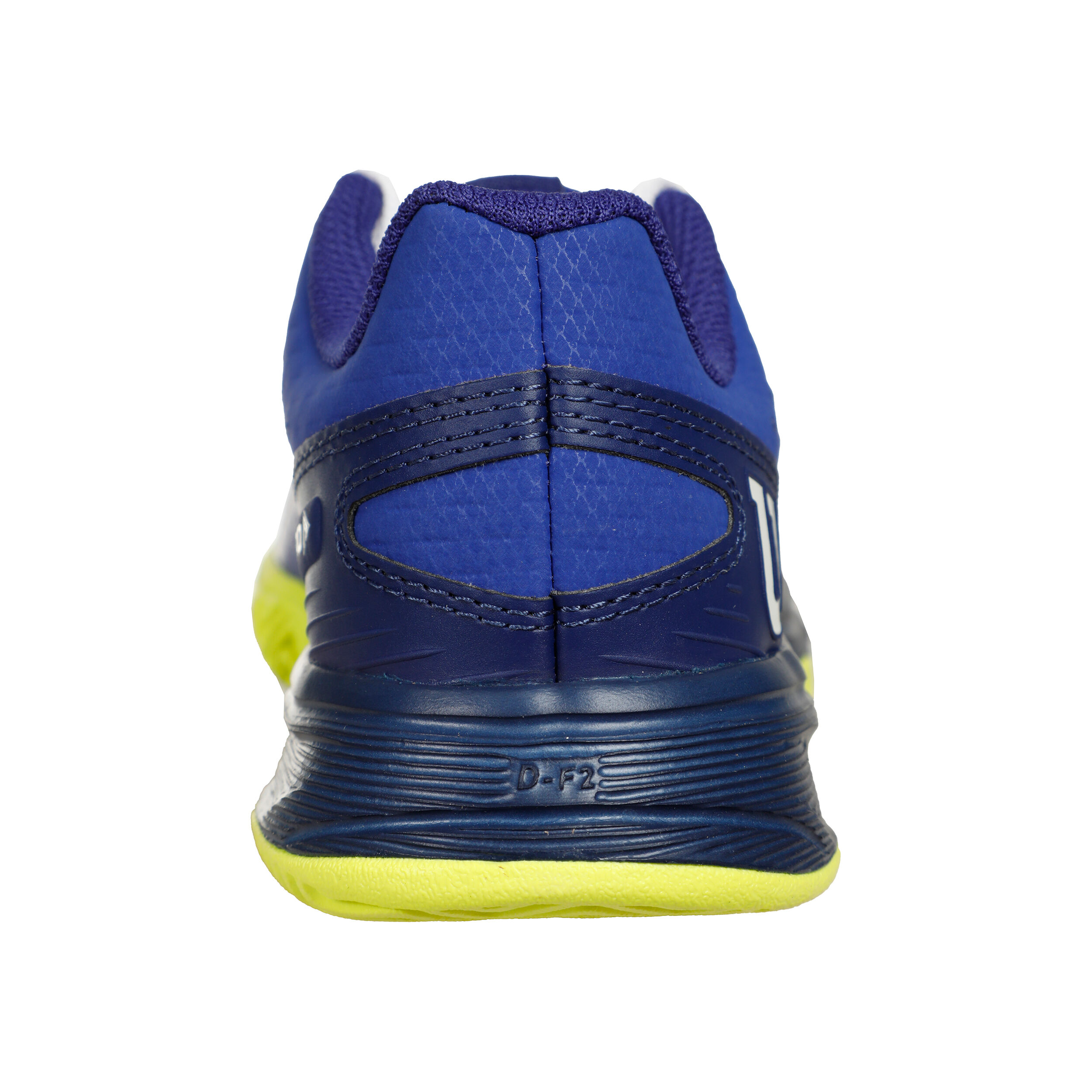 RUSH PRO AC Allcourtschuh Kinder - Blau, Neongelb