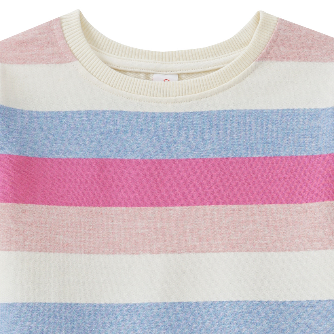 Mädchen Sweatshirt im Ringel-Look
