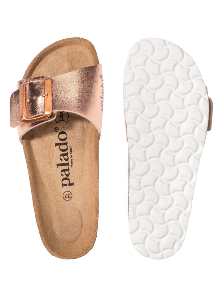 palado Pantoletten in Rose/Gold günstig kaufen