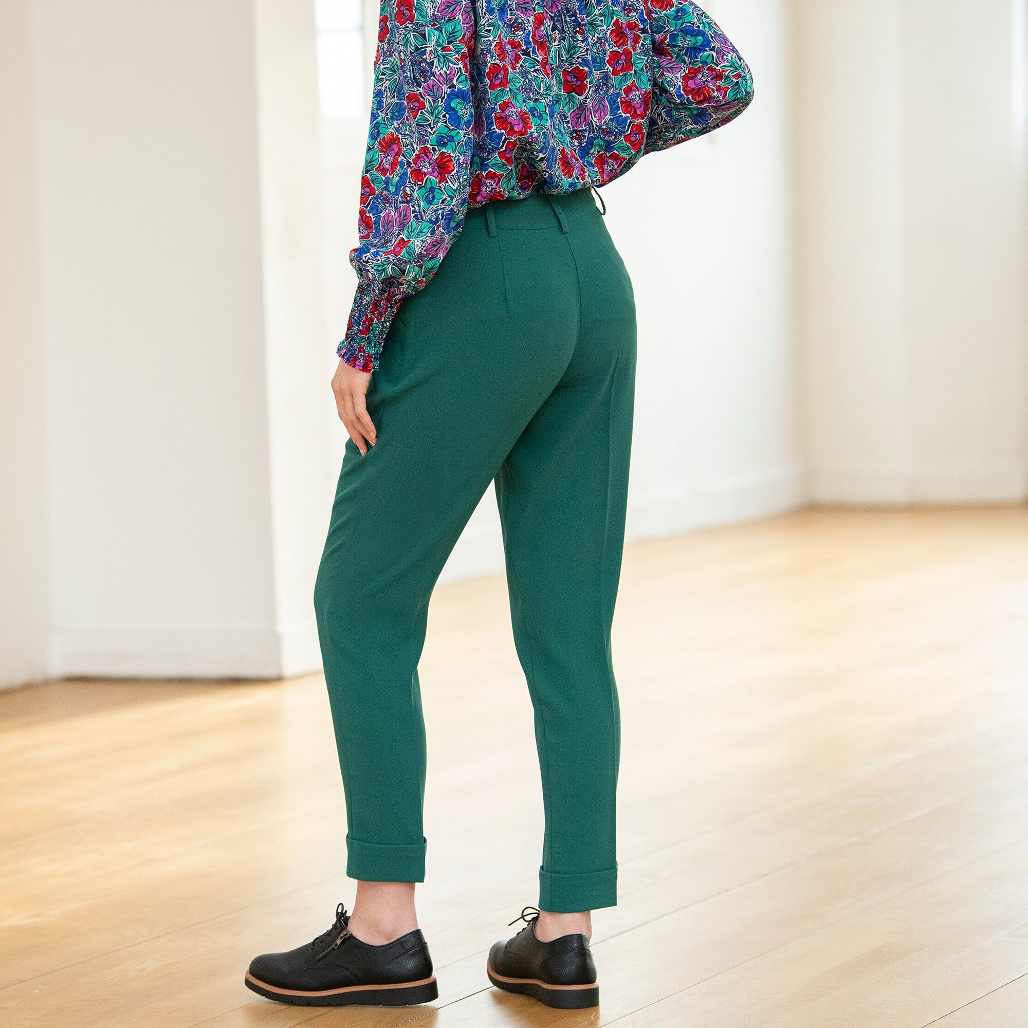 Pantalon 7/8ème fuselé fluide