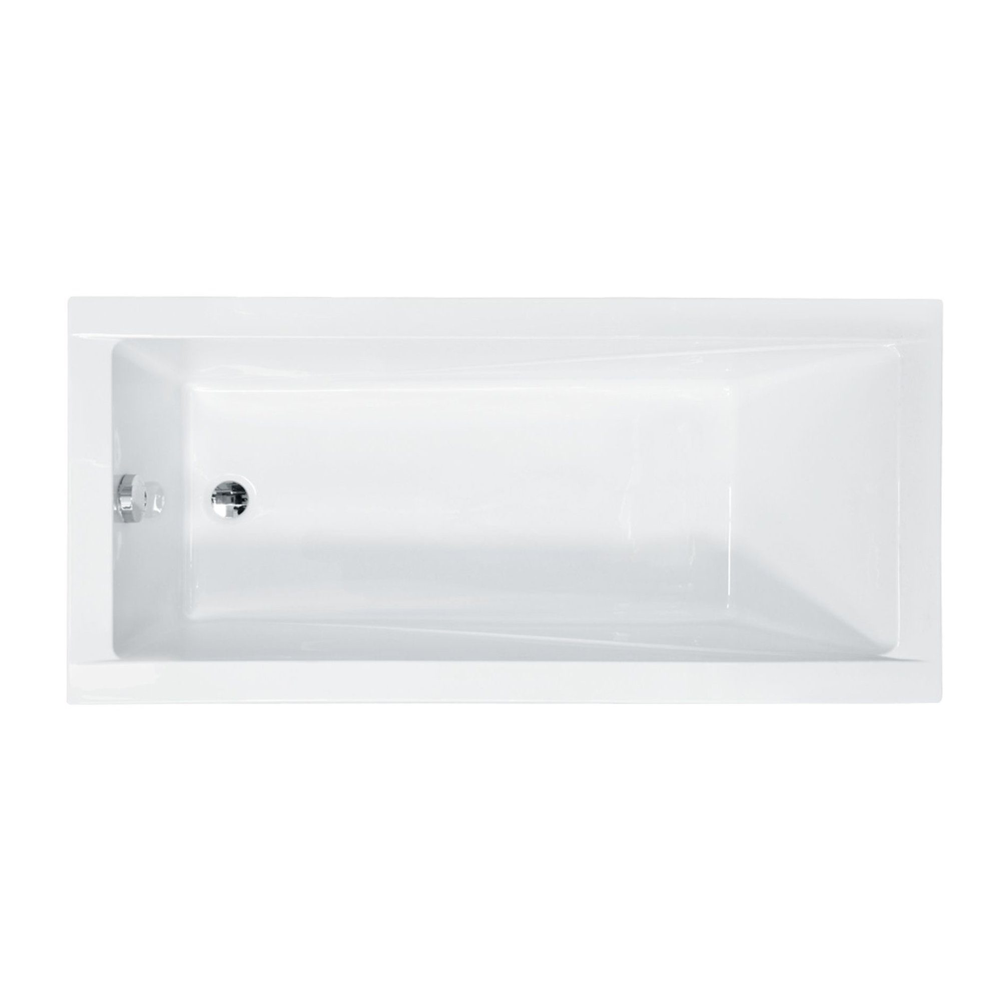 KOLMAN Badewanne Rechteck Modern 160x70, Acrylschürze Styroporträger, Ablauf VIEGA & Füße GRATIS