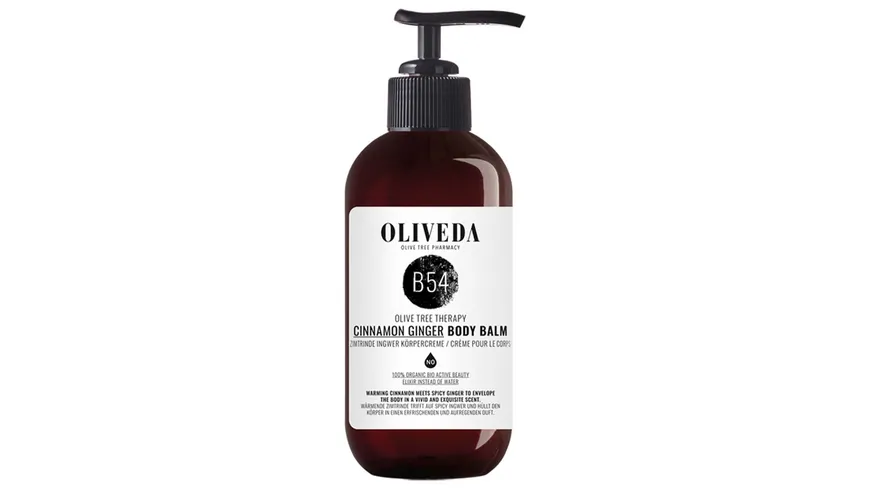 OLIVEDA Körperbalsam Zimtrinde Ingwer 250 ml