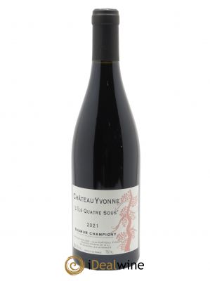 Saumur-Champigny L'Île Quatre Sous Château Yvonne  2021 - Lot de 1 Bouteille