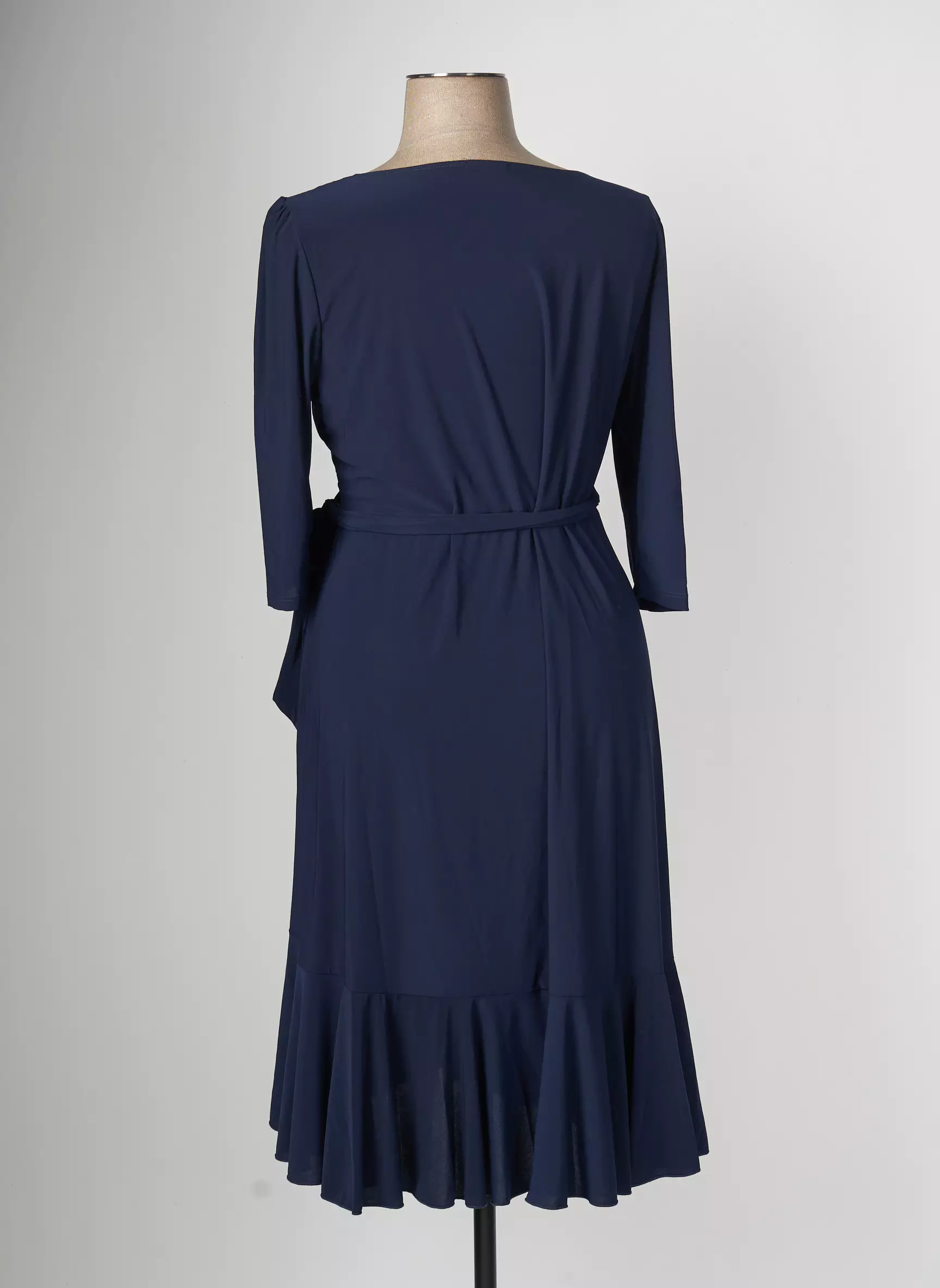 Kiyonna Robes Mi Longues Femme couleur bleu