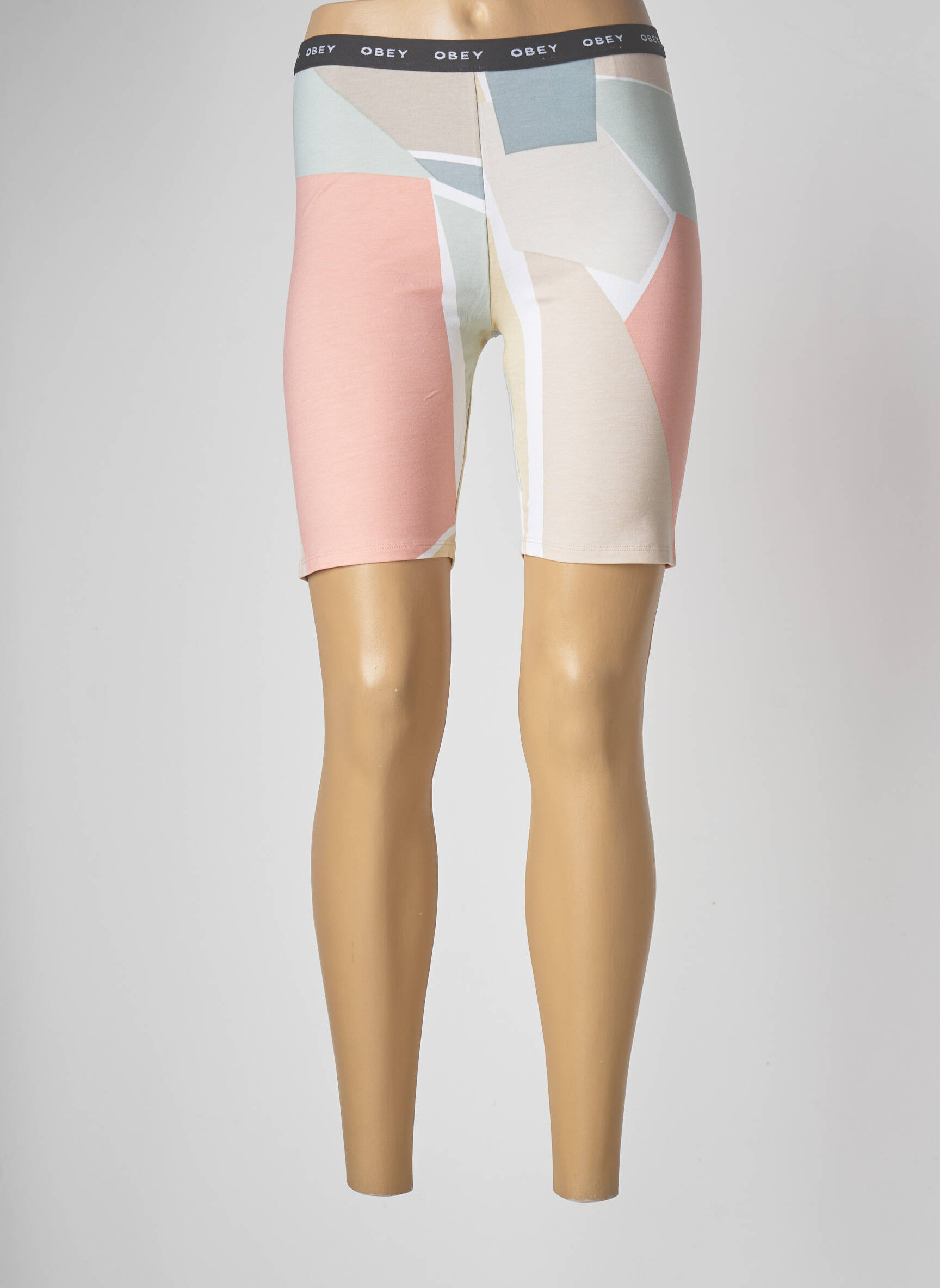 Obey Shorts 1 Femme couleur orange