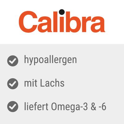 Calibra Veterinary Diet Dog Hypoallergenic Skin & Coat Lachs