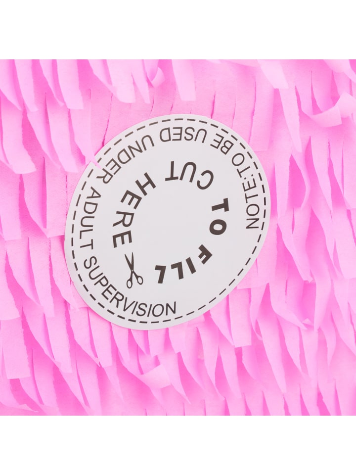 relaxdays Pinata Schloss in Rosa günstig kaufen onesize