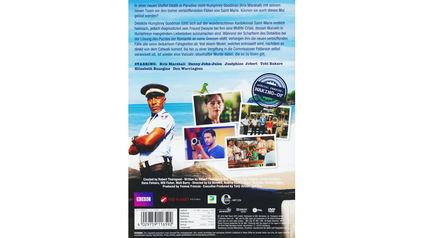 Death in Paradise - Staffel 5  [4 DVDs]