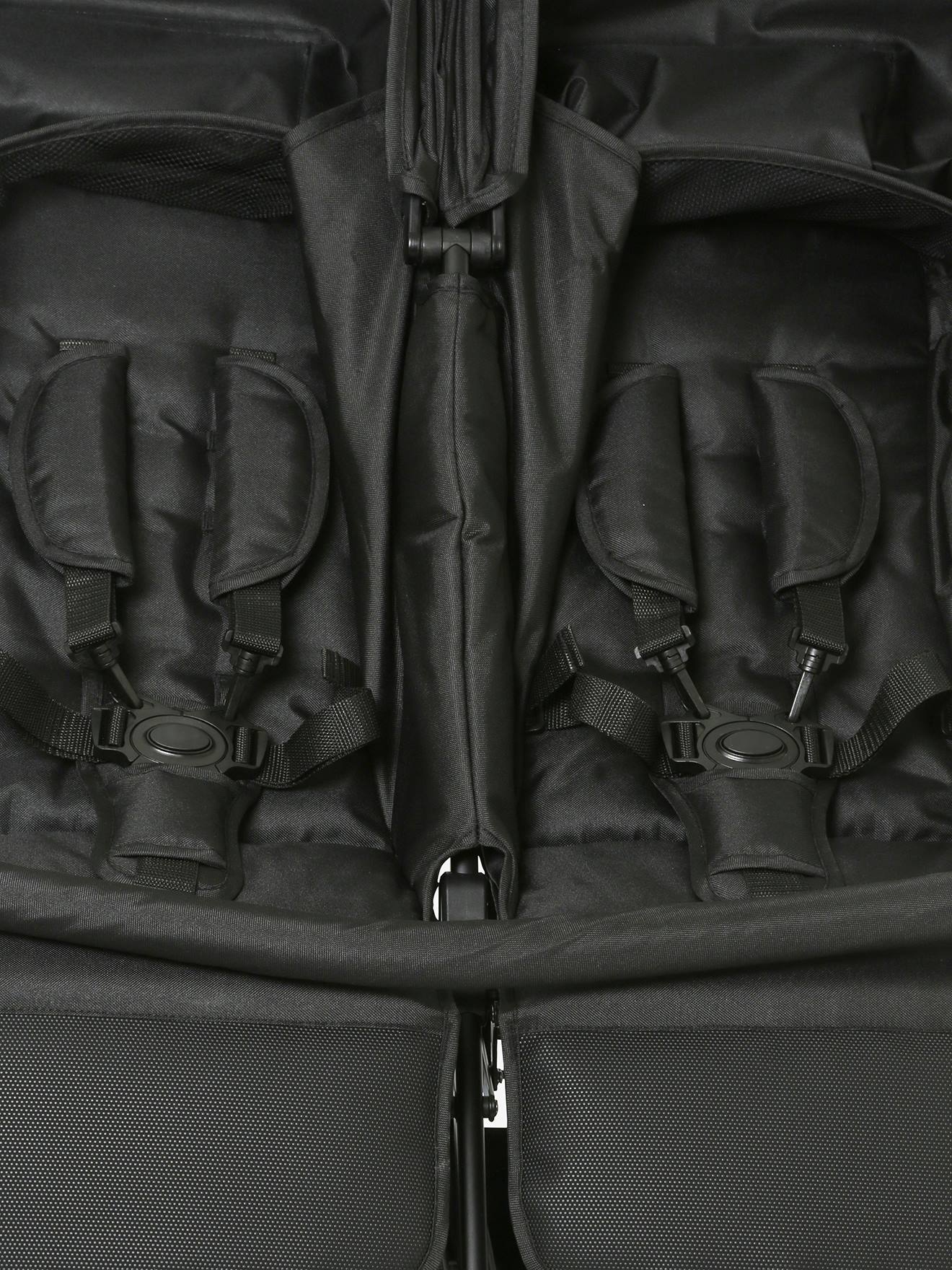 Poussette double Spica VERTBAUDET noir