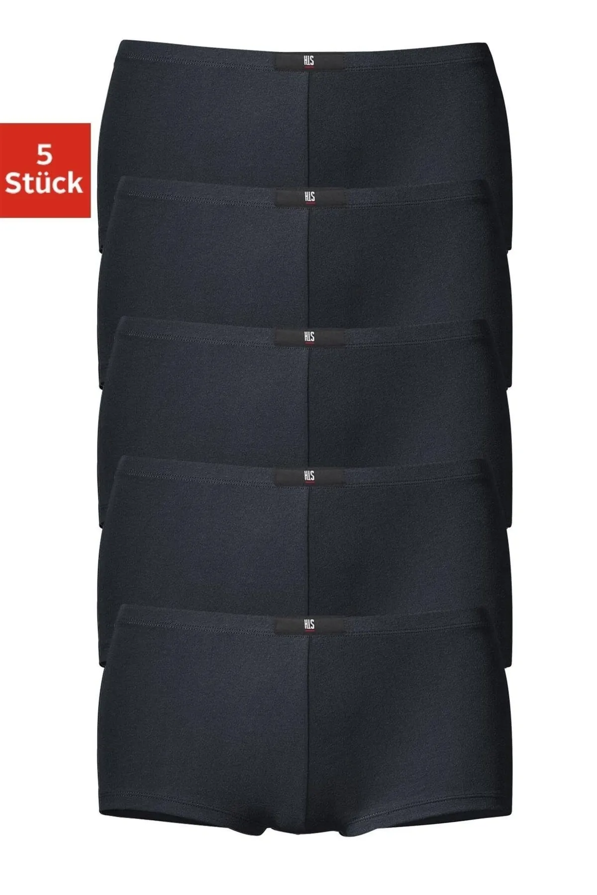 HIS  Unterhosen - Schwarz - Unifarben