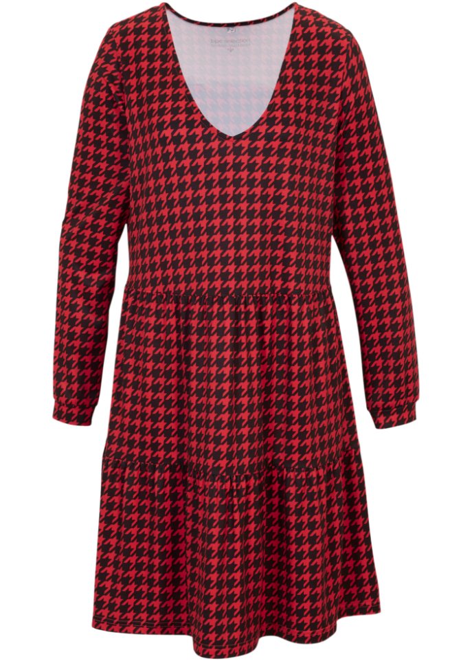Shirtkleid Hahnentritt
