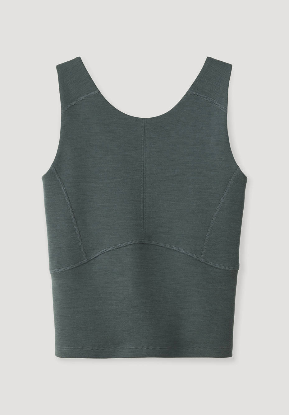 Top ACTIVE FUNCTIONAL aus Bio-Merinowolle mit Bio-Baumwolle