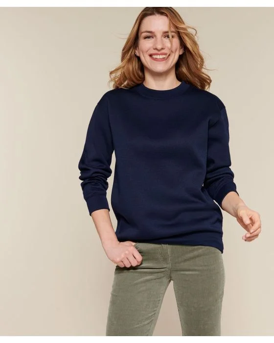 Sweat-shirt molleton douillet