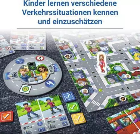 Rund um den Verkehr - Kinderspiel ab 5 Jahren