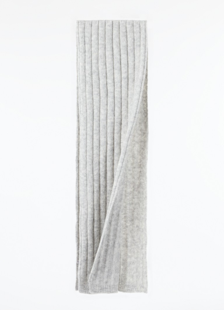 Tommy Hilfigerin Rib-neulottu huivi alpakkavillasekoitteesta 110 x 30 cm