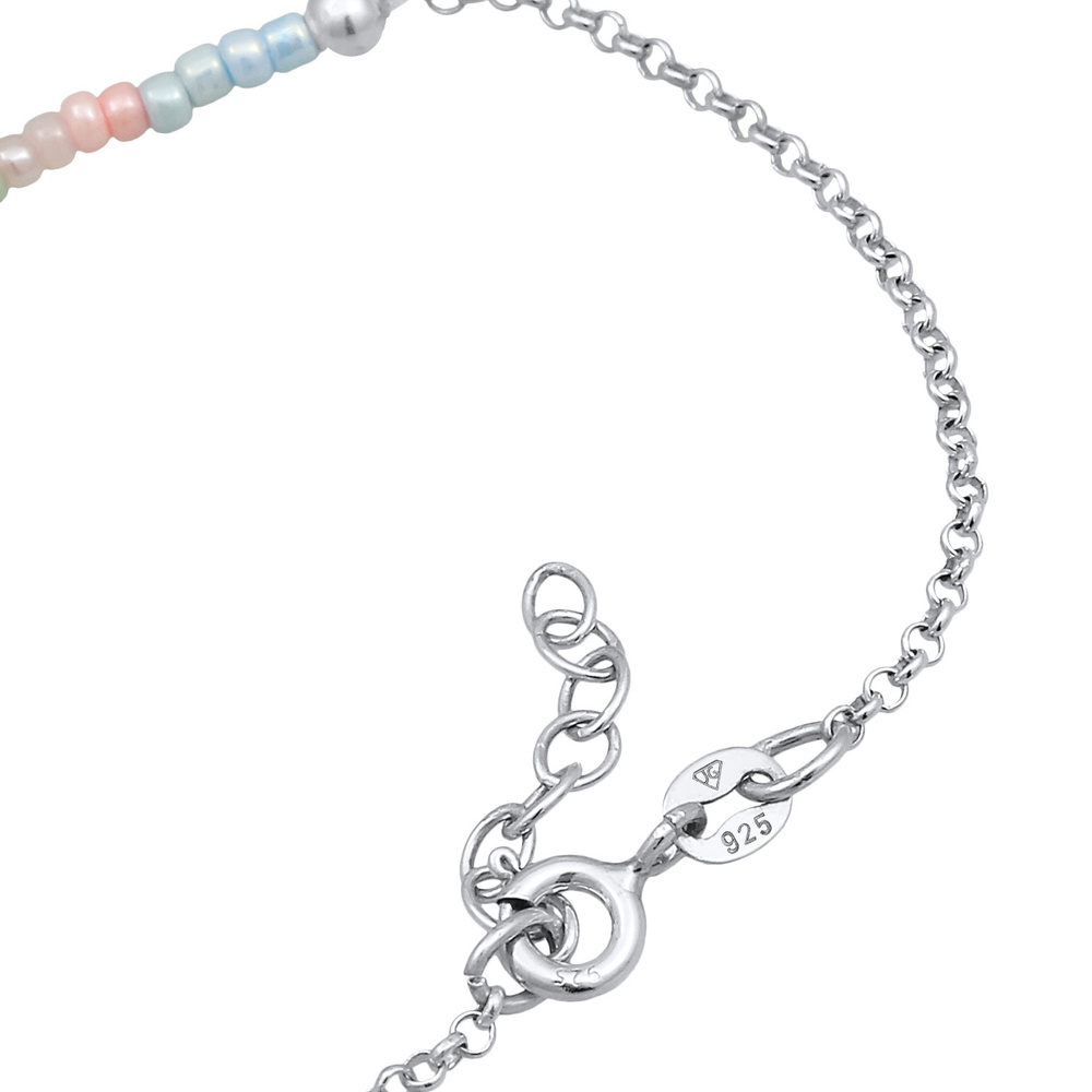 Elli Elli Bracelet Perles pour femmes Beads pastel en argent sterling 925 Bracelet