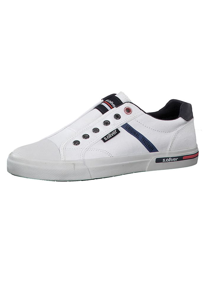 s.Oliver Slipper in Weiß günstig kaufen