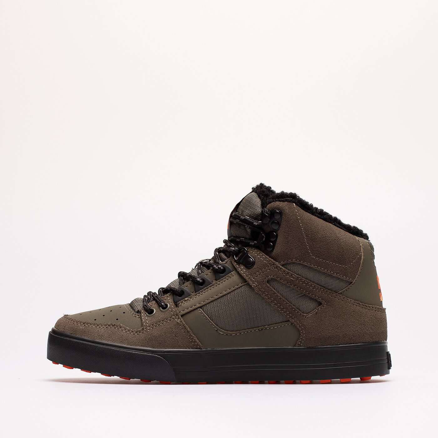 DC PURE HIGH-TOP WC WNT Khaki