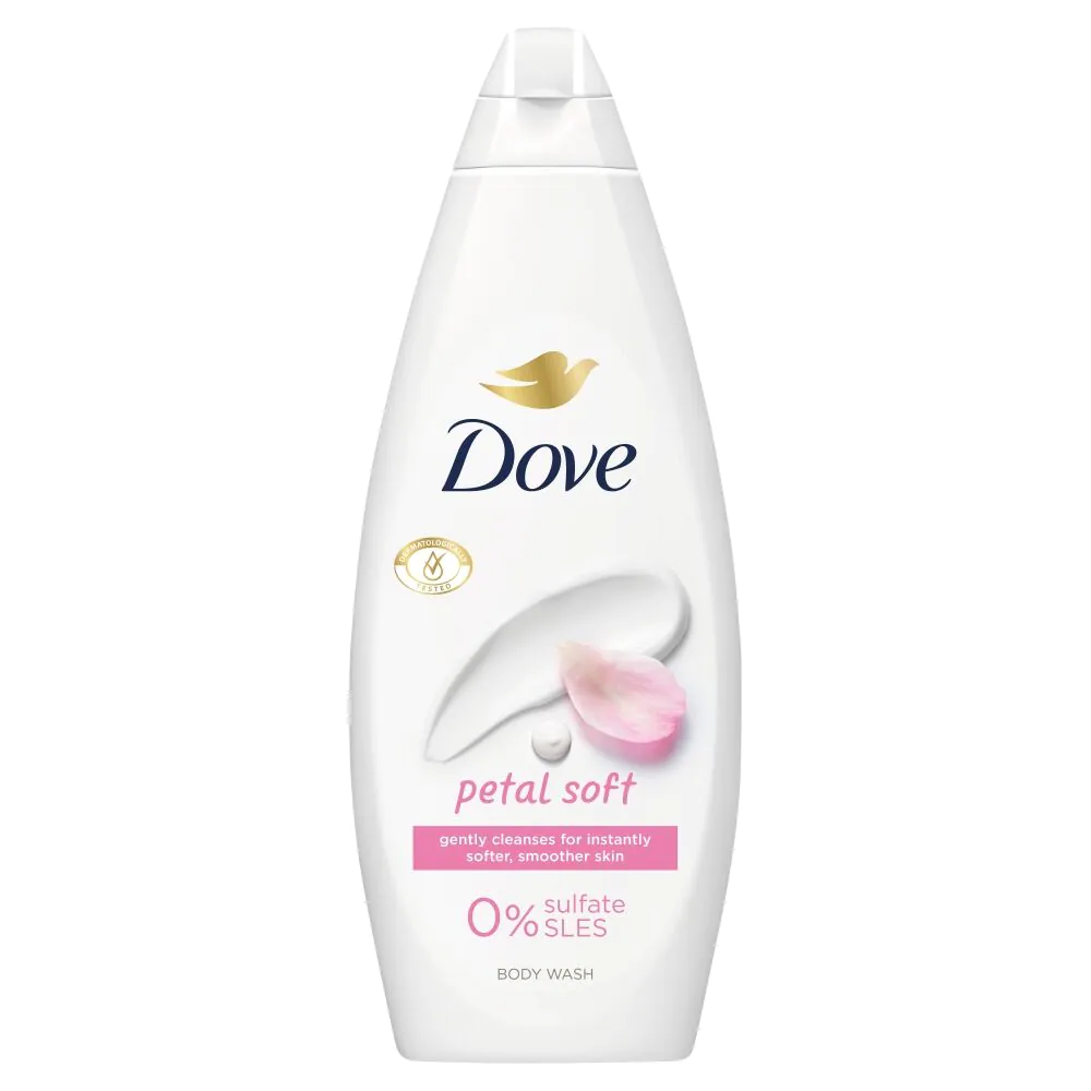 Dove Essential Care Petal Soft - гел за туширање 720 мл