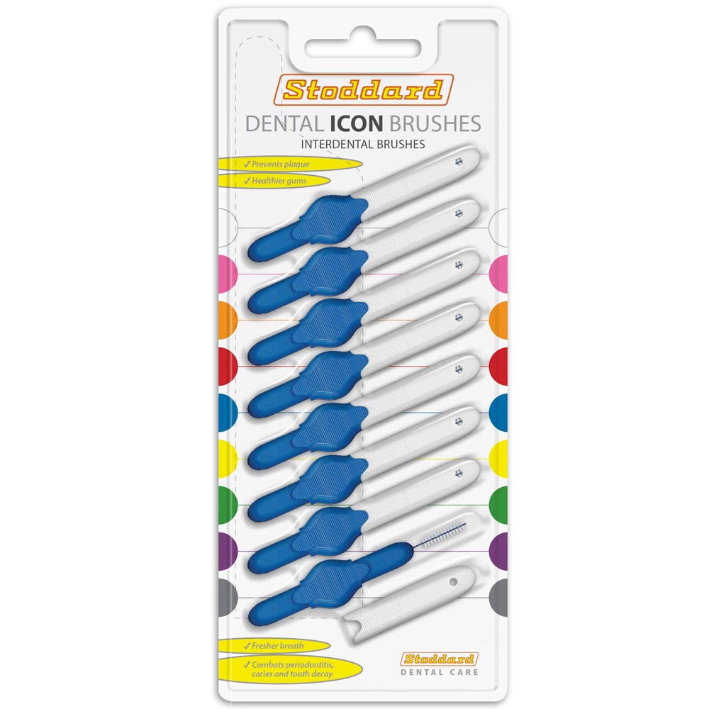 Prodent Interdentalbürste blau 1,0 mm 8 Stk.