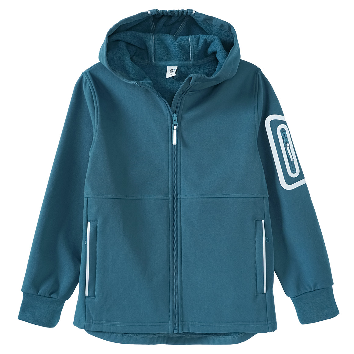 Jungen Softshelljacke mit Kapuze