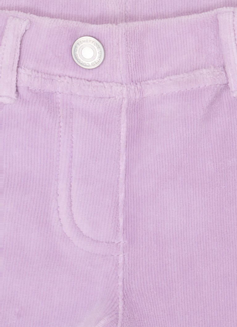 Benetton  Straight fit pantalon van corduroy