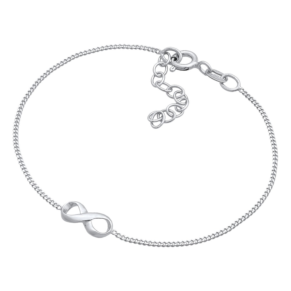 Elli Elli Bracelet Symbole d'infini en argent massif 925 pour femme Bracelet