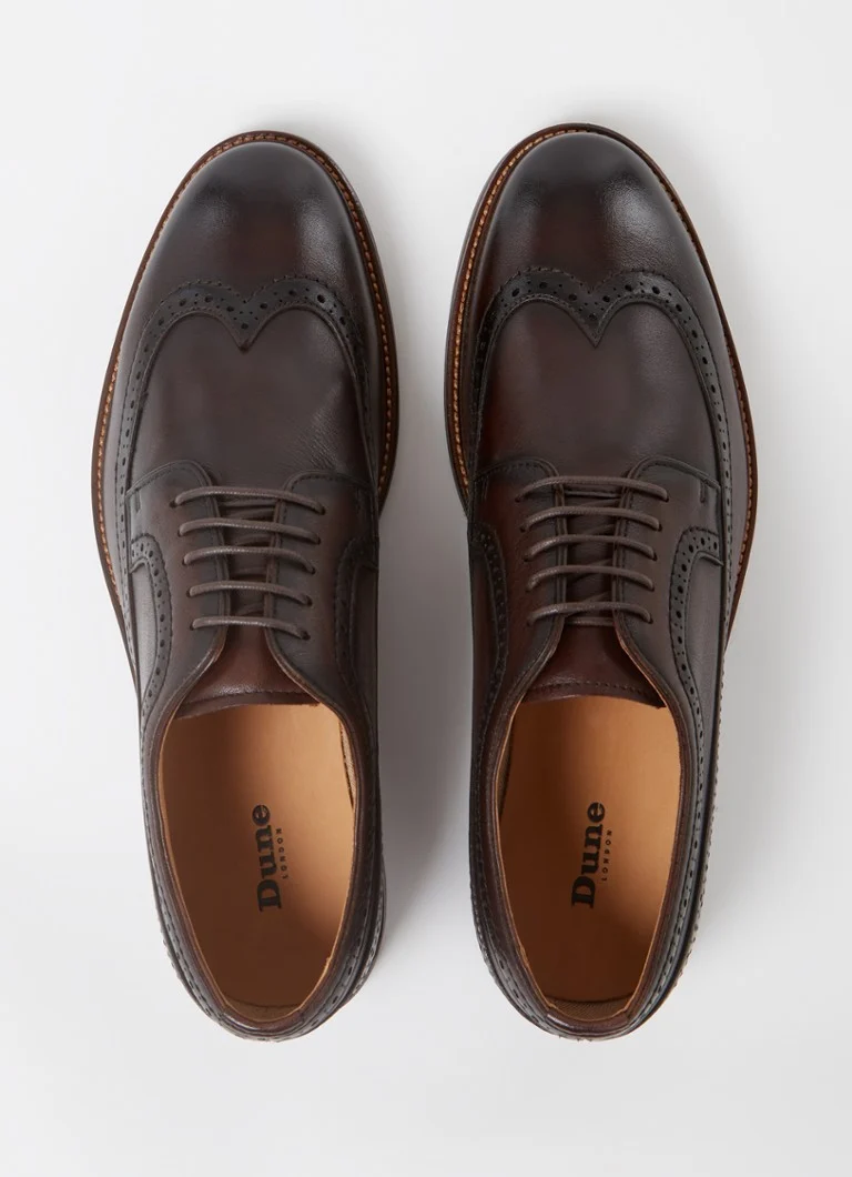 Dune London Steeles -nahkaiset brogue-kengät