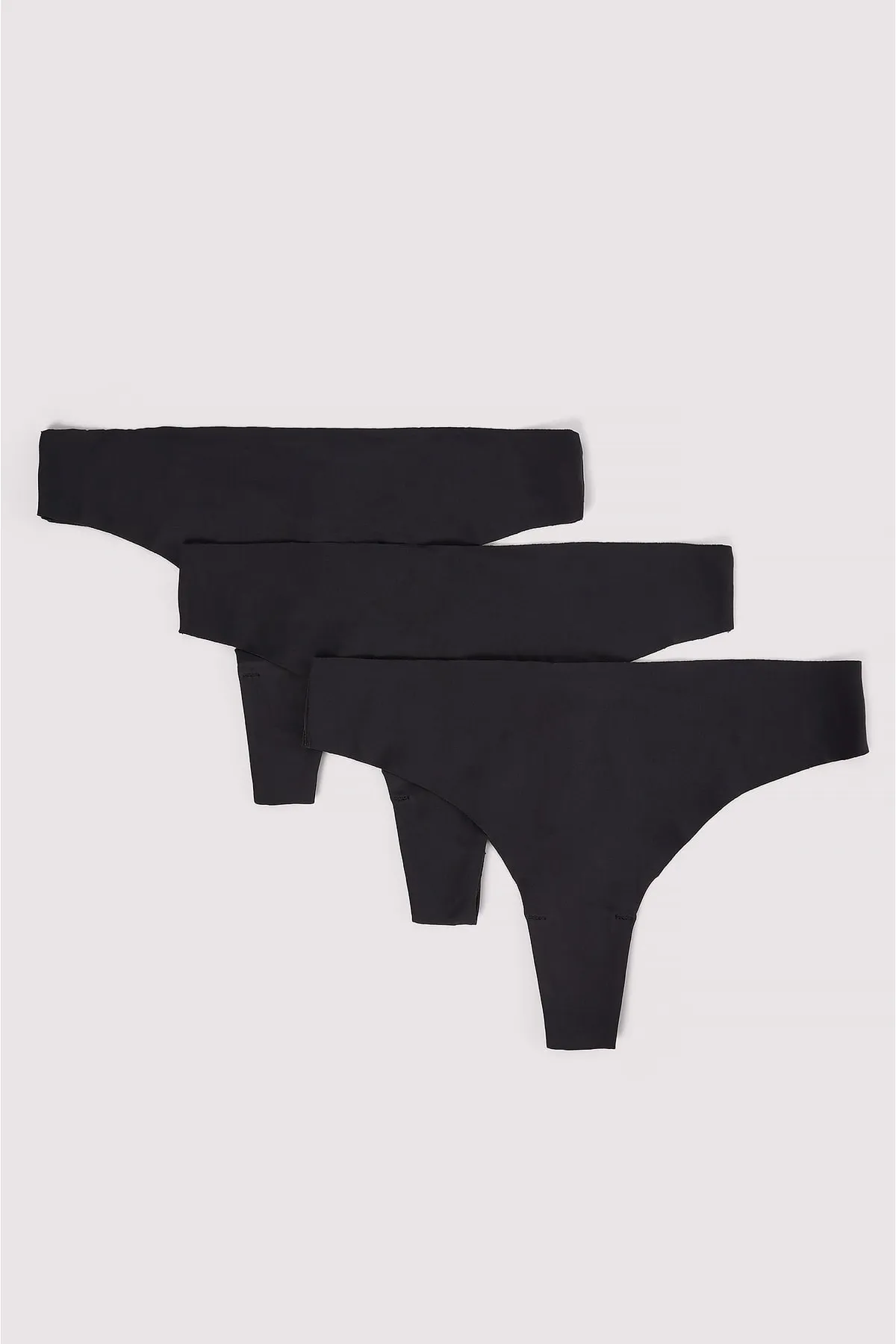 NA-KD  Unterhosen - Schwarz - Unifarben