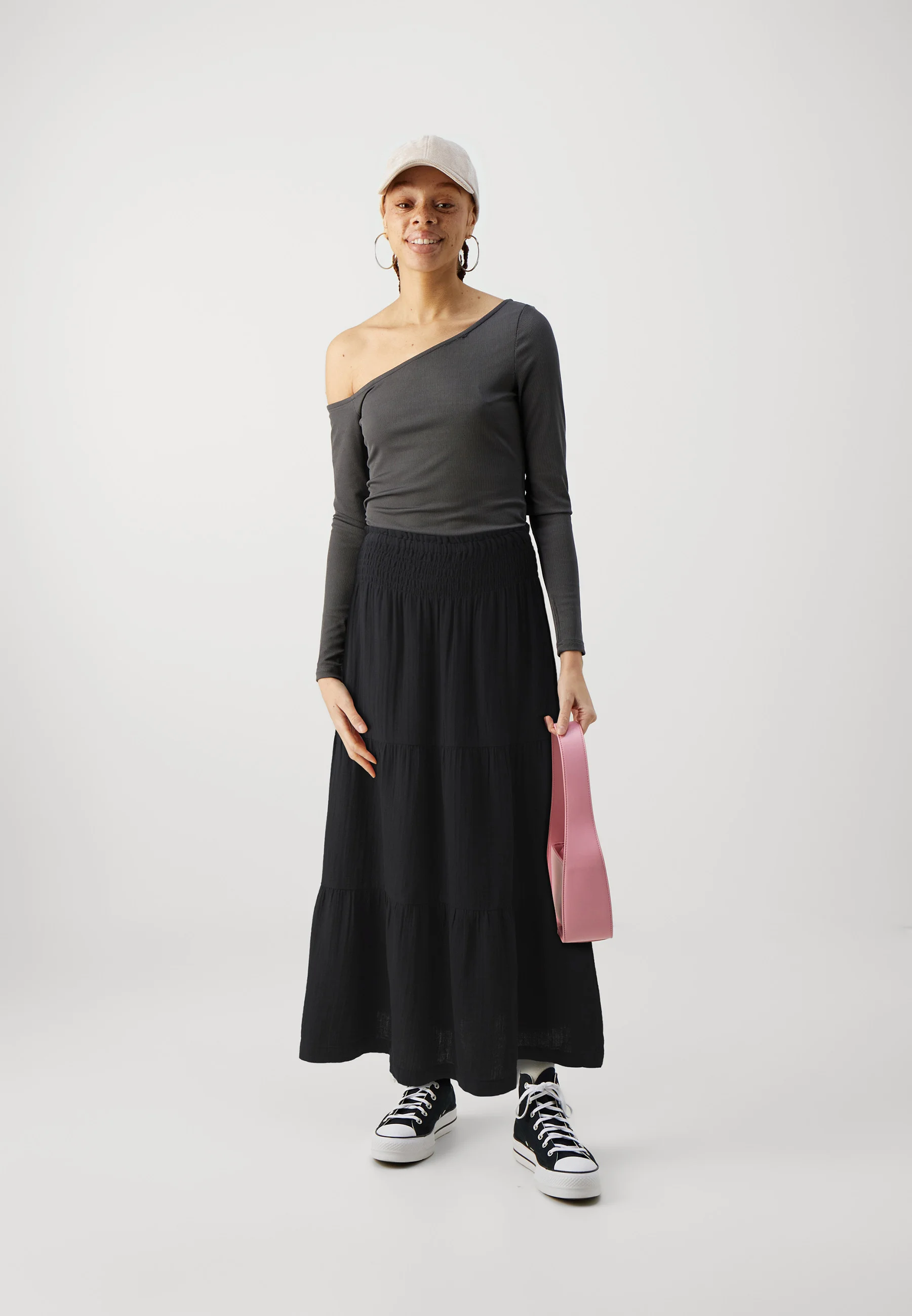 FALDA GAP PULL ON - Falda acampanada