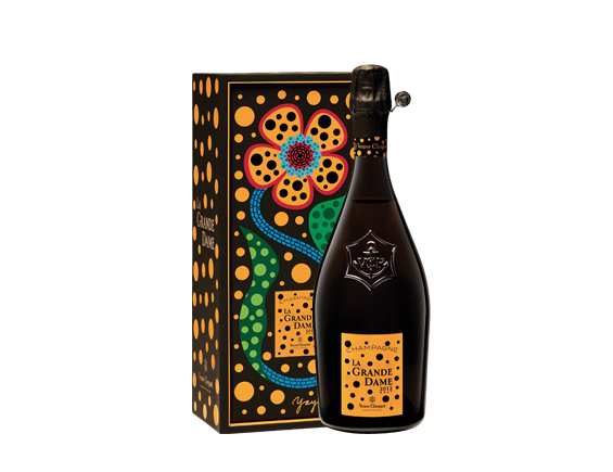Champagne Veuve Clicquot la Grande Dame 2012 Sous Coffret Yayoi Kusama