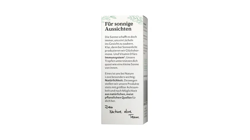 NATURE LOVE Vitamin D3 1000 30 ml