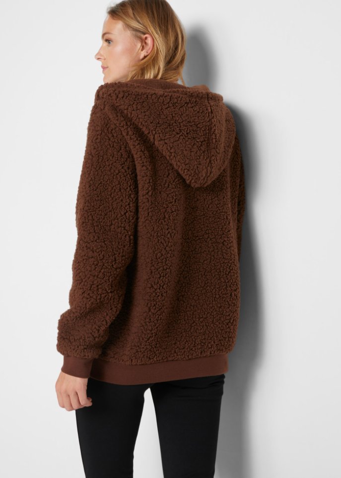 Teddy-Fleeceshirt, Pullover
