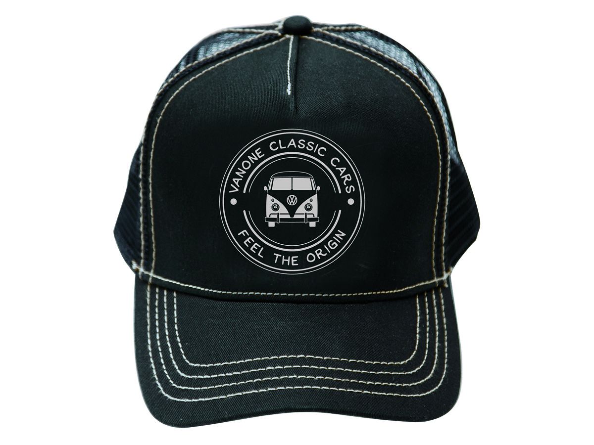 Van One Bulli Black White Cap