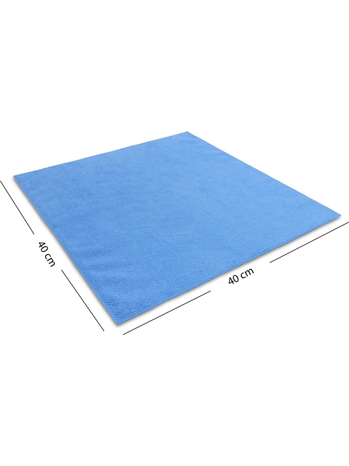 normani 16 Stück Mikrofasertuch Multifunktions-Reinigungstuch in Blau/Gelb/Grün/Rot günstig kaufen 40 x 40 cm