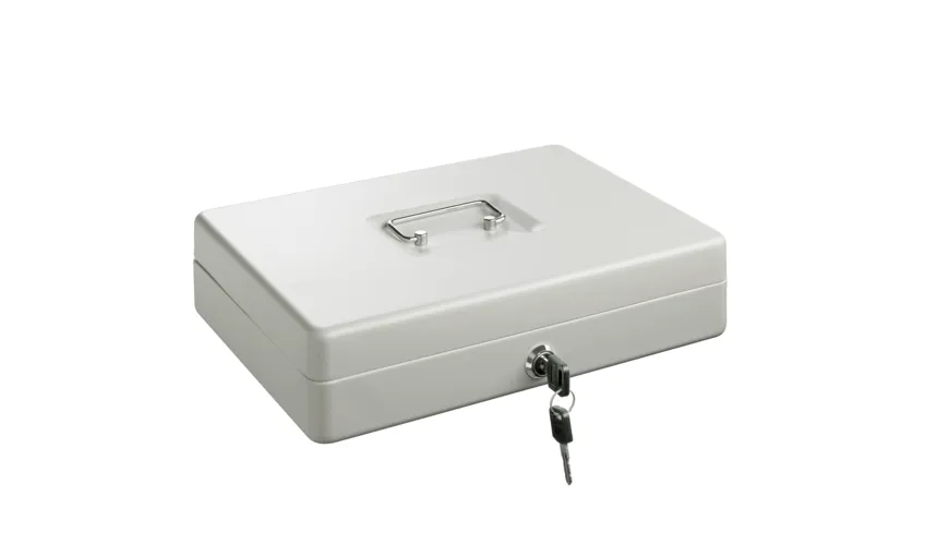 ALCO Geldkassette silber 30x24x9cm silber