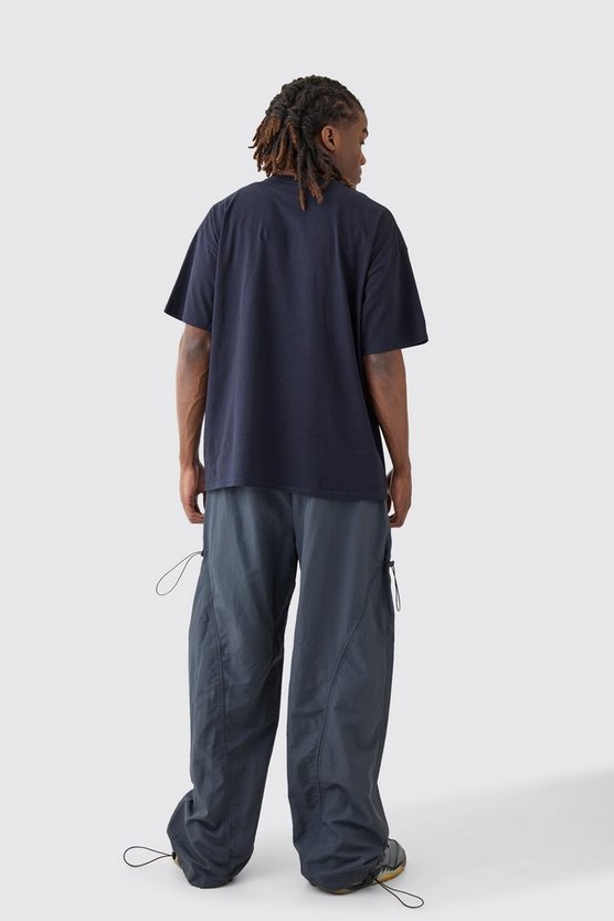Oversize T-Shirt mit lizenziertem North Carolina-Print