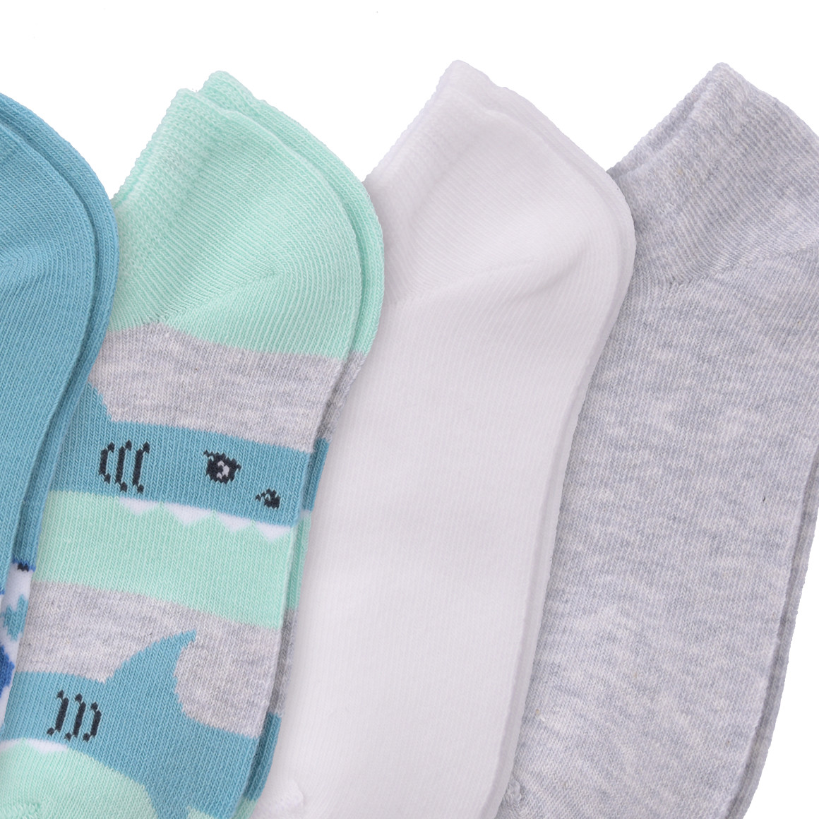 5 Paar Jungen Sneaker-Socken im Set