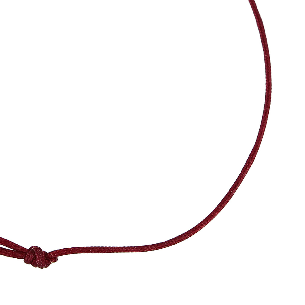 Elli Elli Bracelet Femmes pendentif renne de Noël avec du nylon rouge en argent sterli Bracelet