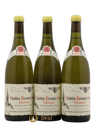 Chablis 1er Cru Vaillons Vincent Dauvissat (Domaine)  2018 - Lot de 3 Bouteilles