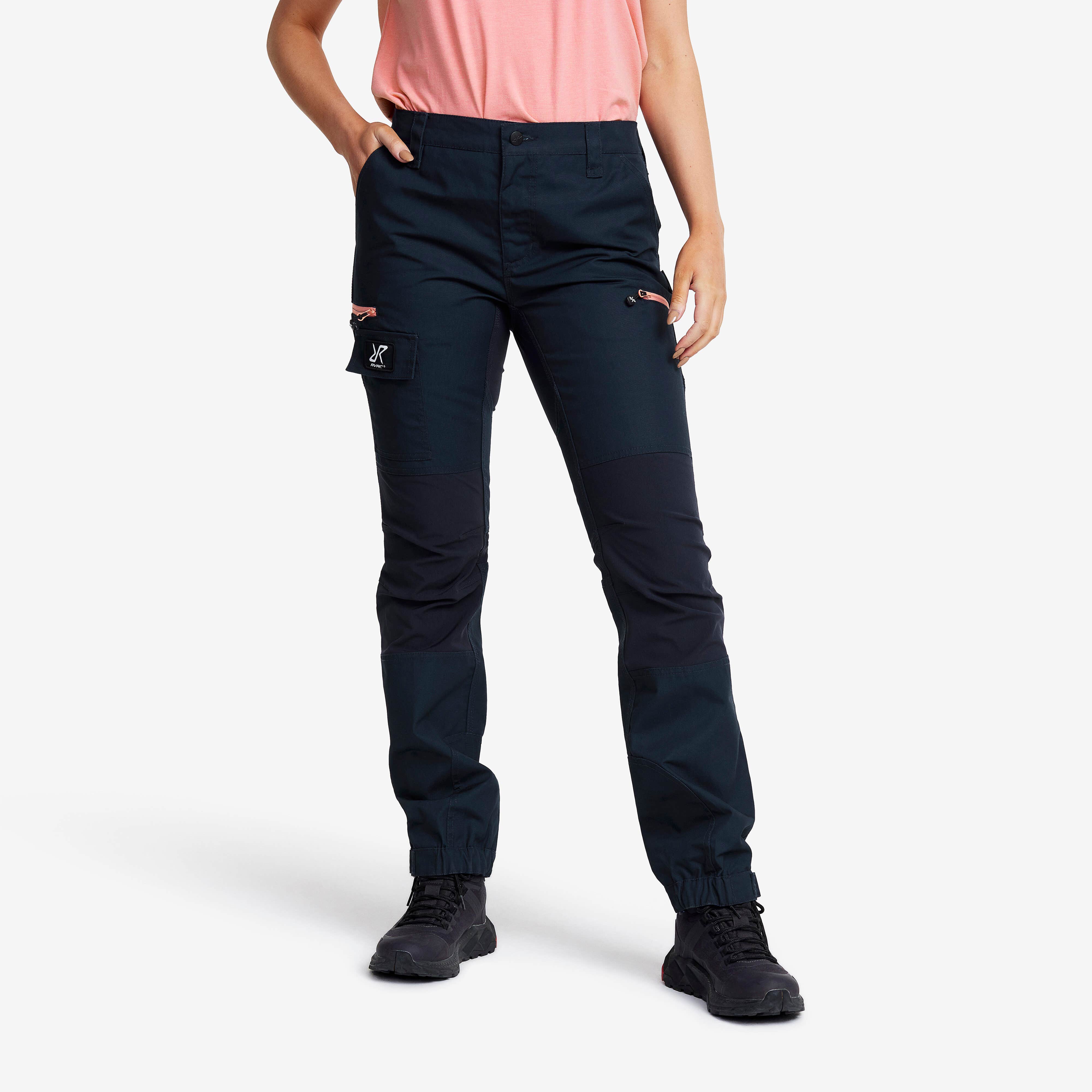 Nordwand Pants Femme Thunder Blue/Burnt Coral