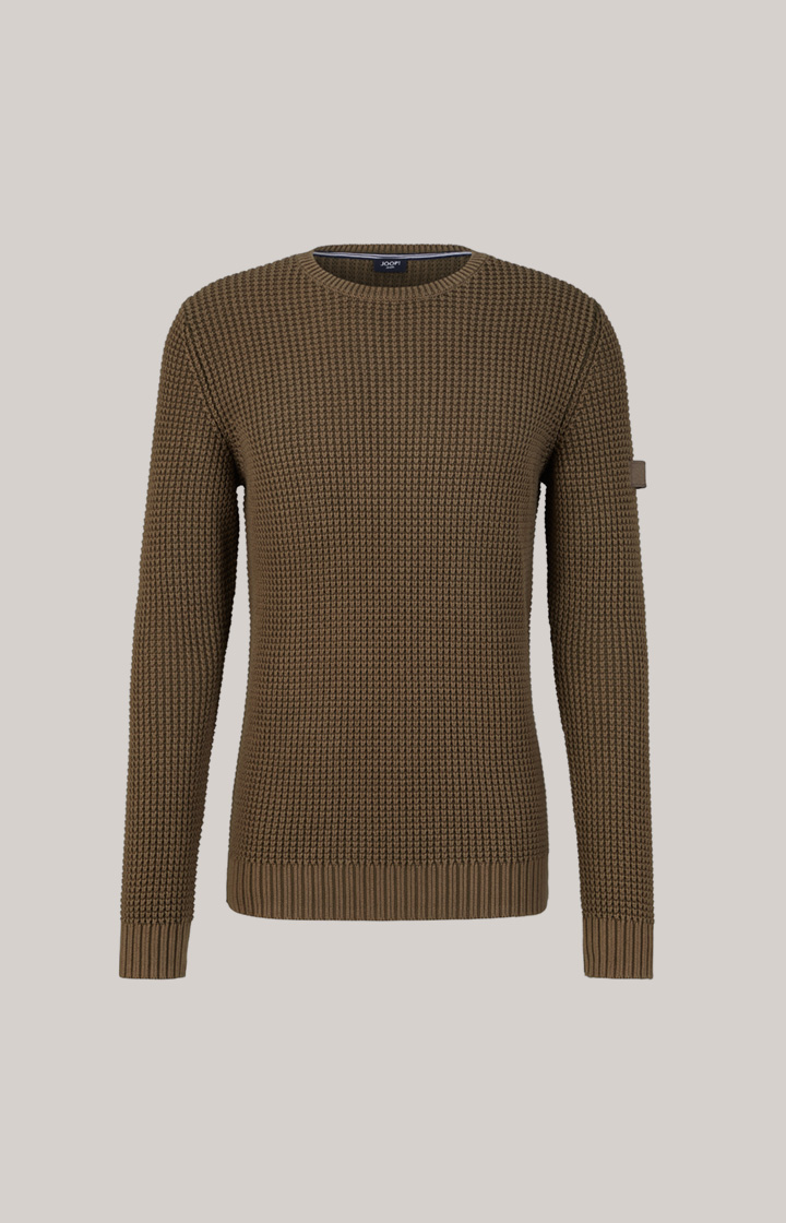 Strickpullover Hadriano in Oliv