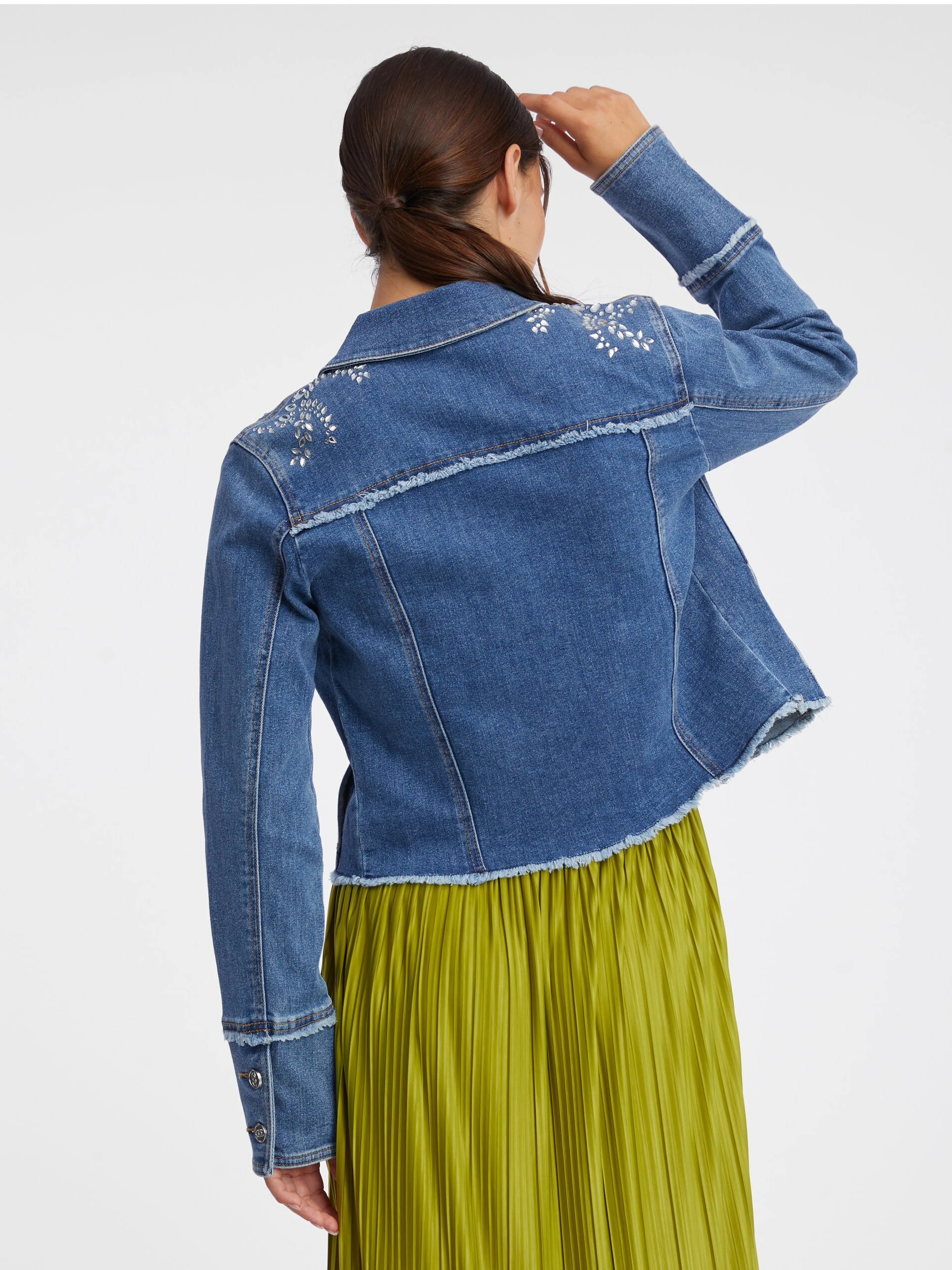 Blaue Damen-Jeansjacke ORSAY